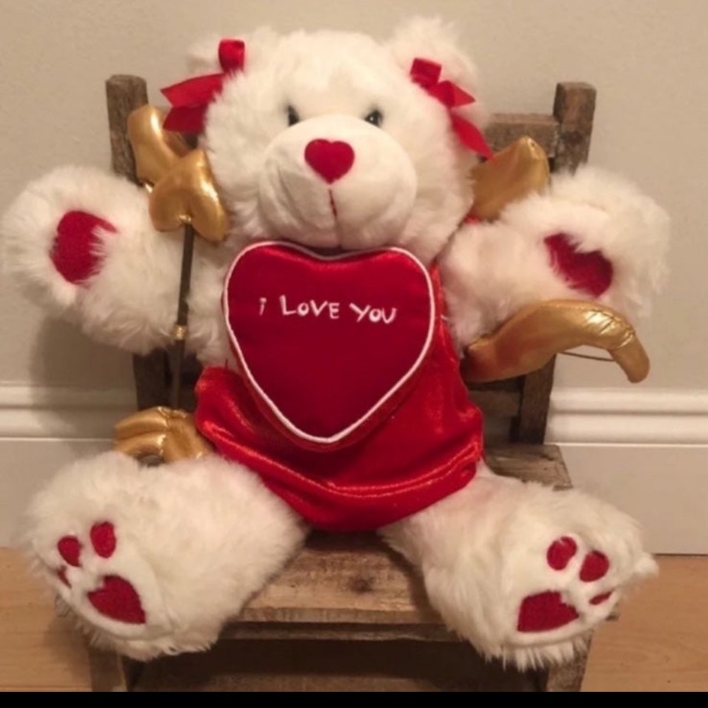 Build-A-Bear Vintage Valentine’s Day Bear with Accessories